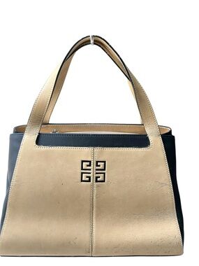 Vintage Givenchy 4G Logo Two-Tone Handbag - Restoration Project / AS-IS